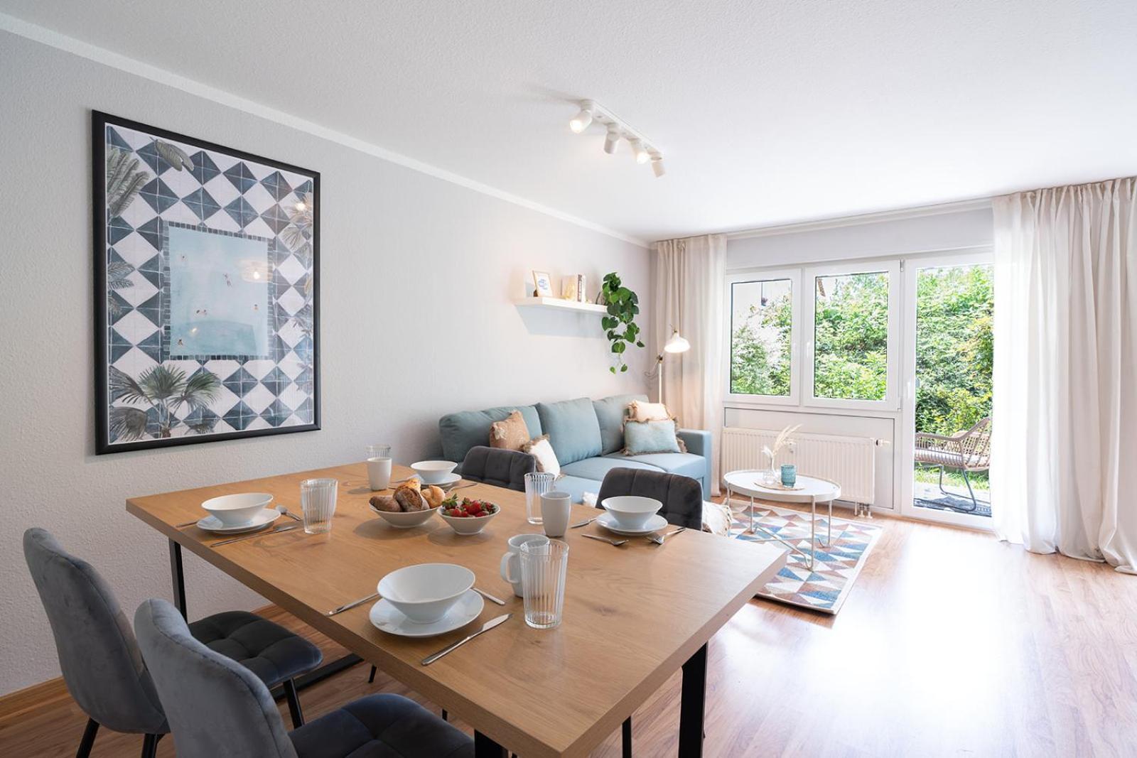 Benville Pirna - Modern - Familie - Terrasse ภายนอก รูปภาพ